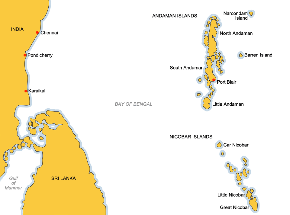 安达曼群岛巡游